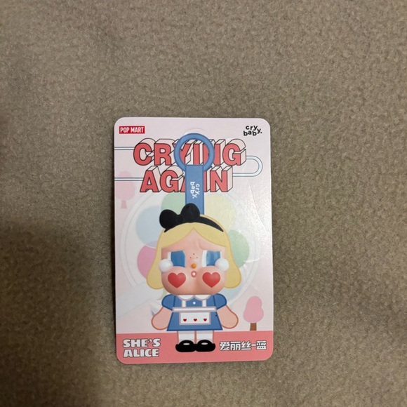 Pop Mart Crybaby Crying Again Series She’s Alice - Picture 2 of 3